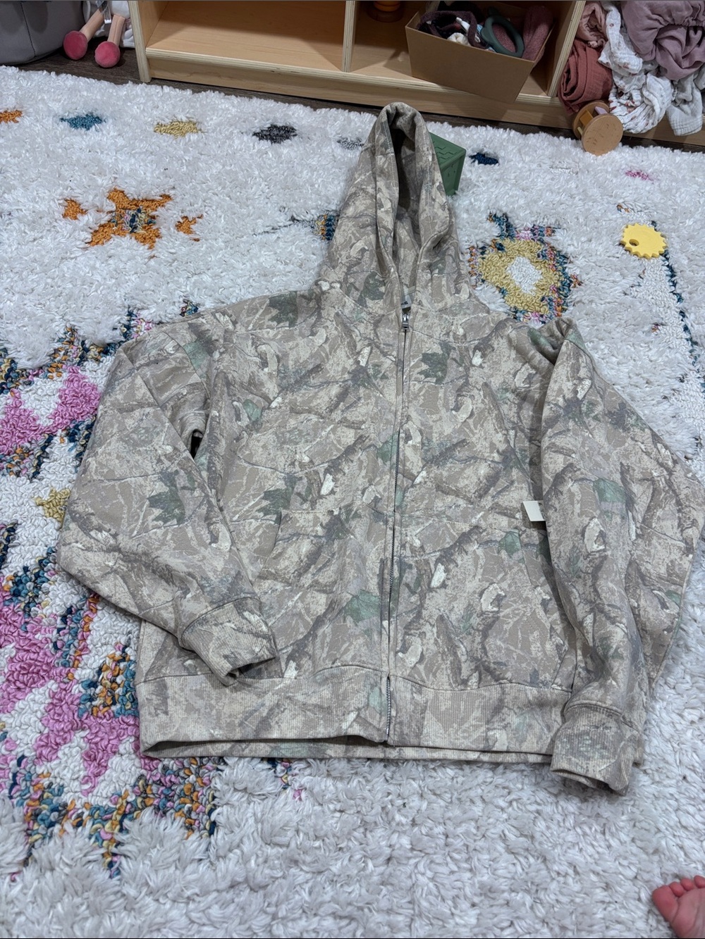 No Boundaries Camo Sweatshirt